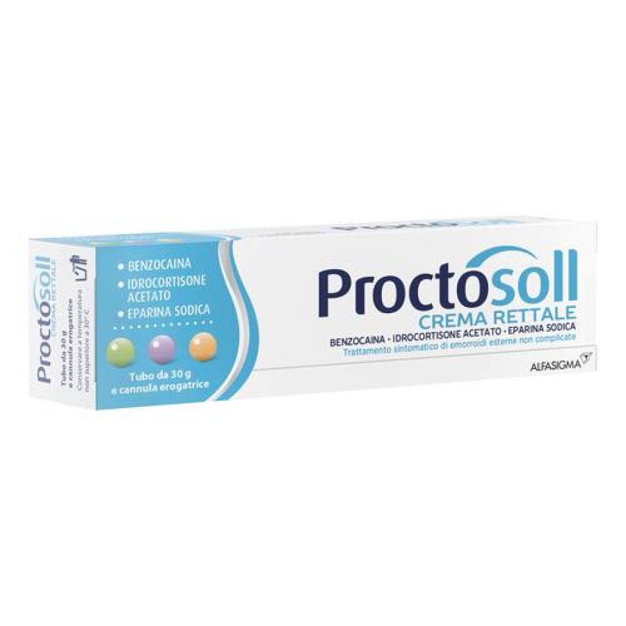 PROCTOSOLL CREMA RETTALE 30 G 