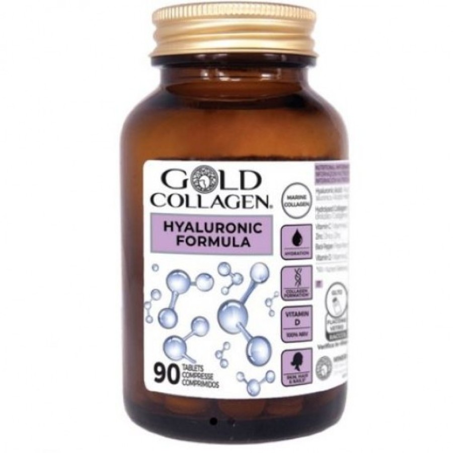 GOLD COLLAGEN HYALURONIC 90 COMPRESSE