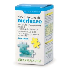 OLIO DI FEGATO DI MERLUZZO 200 PERLE