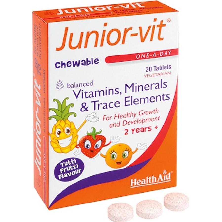 JUNIORVIT BLISTER 30 TAVOLETTE MASTICABILI