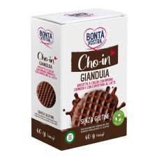 BONTA' VOSTRA CHO-IN GIANDUIA BISCOTTO A CIALDA 4 PEZZI DA 15 G