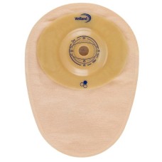 SACCA PER COLOSTOMIA WELLAND AURUM PROFILE COLO MIDI OPACA PRETAGLIATA DIAMETRO 13-48 MM INIZIO CONVESSITA' 48 MM 10 PEZZI