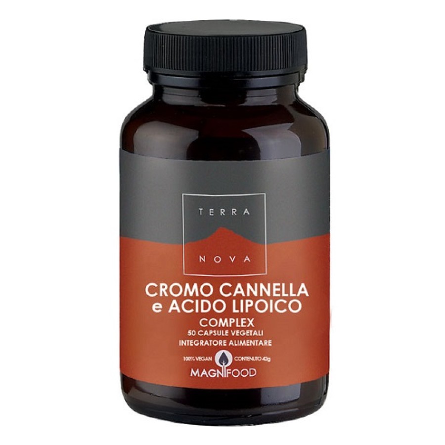 TERRANOVA CROMO/CANNELLA/ACIDO LIPOICO COMPLEX 50 CAPSULE