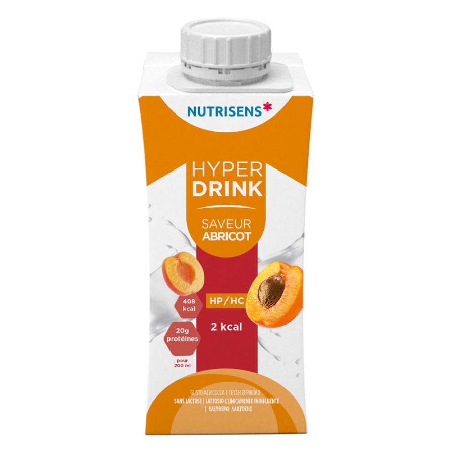 HYPERDRINK 2KCAL ALBICOCCA 4X200 ML