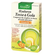 HYALURON TOSSE&GOLA ARANCIA 30 COMPRESSE