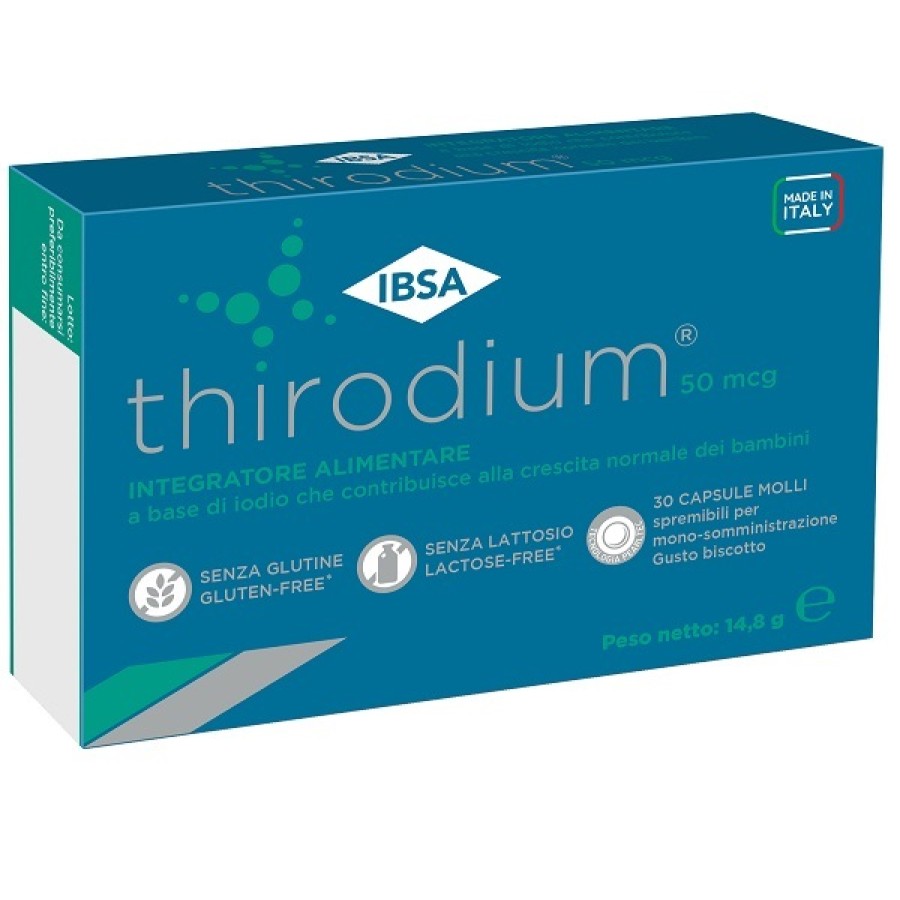 THIRODIUM 50MCG 30 CAPSULE MOLLI NUOVA FORMULAZIONE