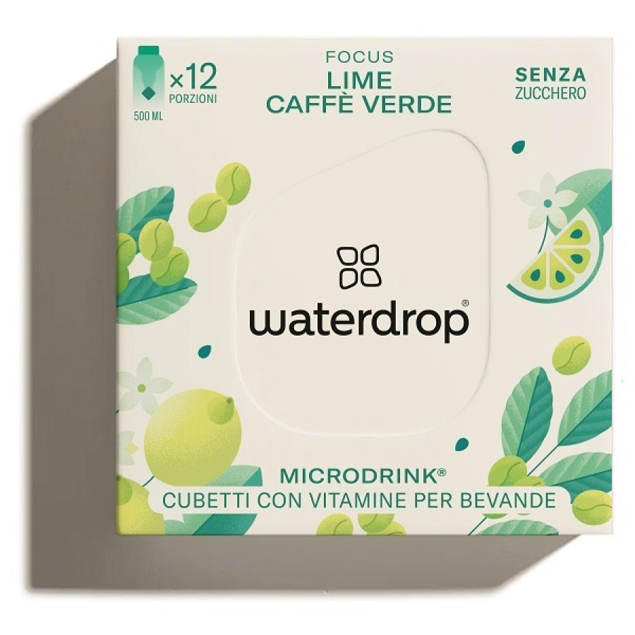 WATERDROP MICRODRINK FOCUS 12 CUBETTI