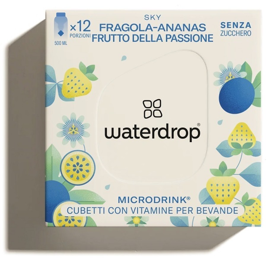 WATERDROP MICRODRINK SKY 12 CUBETTI