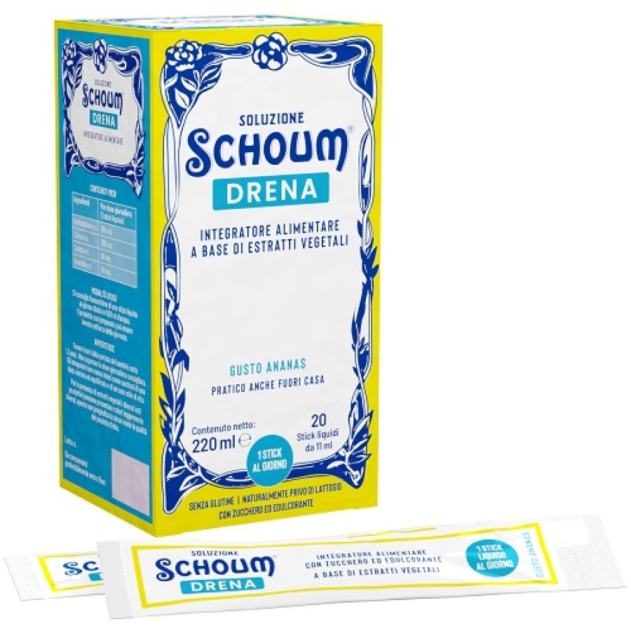 SOLUZIONE SCHOUM DRENA 20 STICK