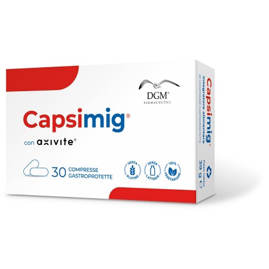 CAPSIMIG 30 COMPRESSE GASTROPROTETTE