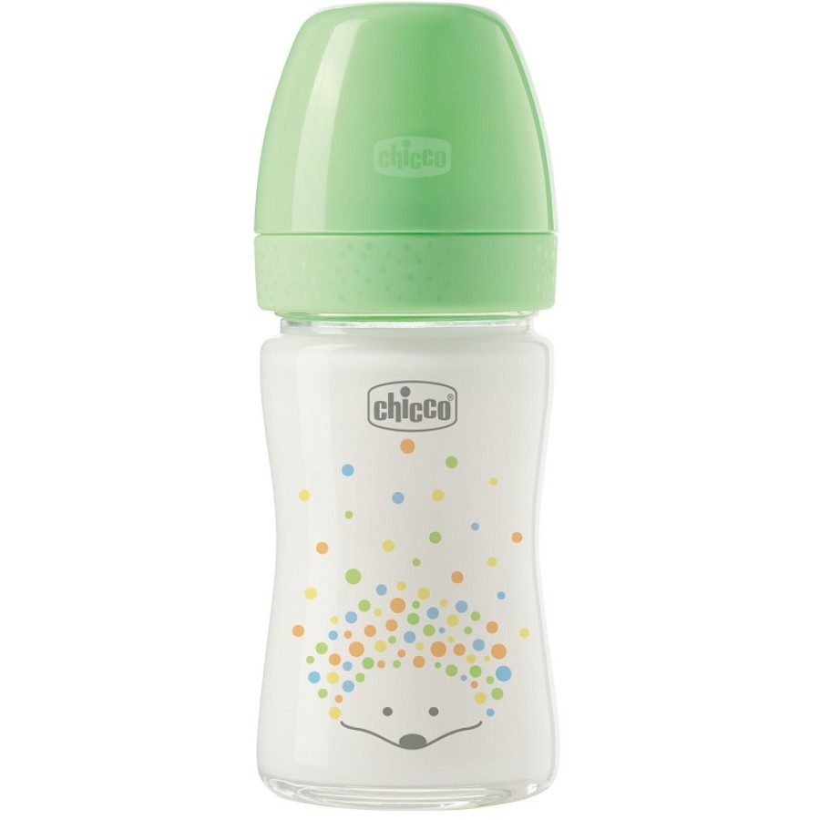 CHICCO BIBERON PERFECT GLASS UNISEX SILICONE DA 150 ML