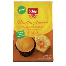 SCHAR MUFFIN APRICOT 5 PEZZI DA 50 G