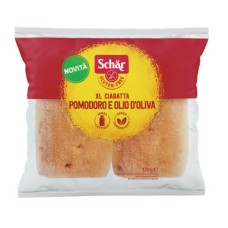 SCHAR XL CIABATTA POMODORI E OLIO D'OLIVA 2 PEZZI X 85 G