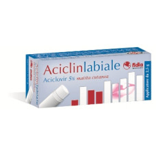 ACICLINLABIALE*MATITA 2,5G 5%