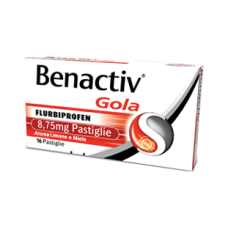 BENACTIV GOLA 16 PASTIGLIE LIMONE E MIELE