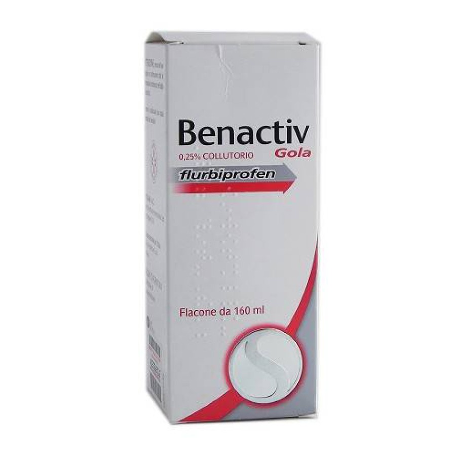 BENACTIV GOLA*COLLUT 160ML 2,5