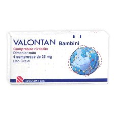 VALONTAN*BB 4CPR RIV 25MG