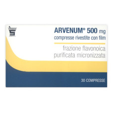 ARVENUM 30 COMPRESSE RIVESTITE 500 MG