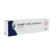 KETOFTIL*OFT GEL 10G 0,5MG/G