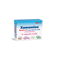 XAMAMINA BAMBINI 6 CAPSULE MOLLI 25 MG