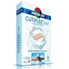 CEROTTO MASTER-AID CUTIFLEXMED STRIP TRASPARENTE IMPERMEABILE SUPPORTO IN POLIURETANO 4 FORMATI ASSORTITI 20 PEZZI