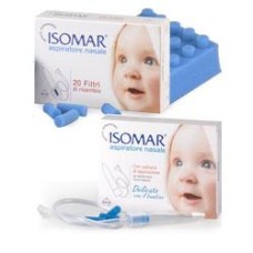 ASPIRATORE NASALE ISOMAR SET + 3 FILTRI OMAGGIO