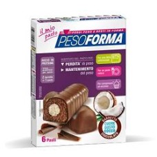 PESOFORMA BARRETTA CUORE COCCO 6 PASTI 12 X 31 G