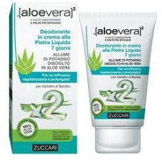 ALOEVERA2 DEODORANTE IN CREMA ALLA PIETRA LIQUIDA 7 GIORNI