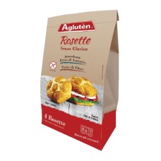 AGLUTEN PANE BIANCO ROSETTE 4 X 50 G