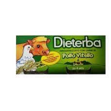 DIETERBA OMOGENEIZZATO VITELLO POLLO 3 PEZZI 80 G