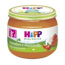 HIPP BIO HIPP BIO OMOGENEIZZATO SUGO POMODORO MOZZARELLA 2X80 G