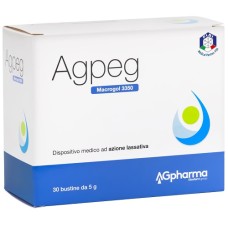 AGPEG MACROGOL 3350 30 BUSTE 5 G