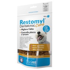 RESTOMYL DENTALCROC CANI TAGLIA MEDIA GRANDE E GIGANTE BUSTA 150 G