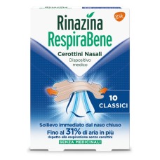 RINAZINA RESPIRABENE CEROTTI NASALI CLASSICI CARTON 10 PEZZI