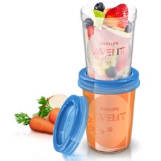 AVENT VASETTI VIA COPERCHIO 240 ML 5 PEZZI