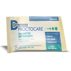 DERMOVITAMINA PROCTOCARE 15 SALVIETTINE DETERGENTI