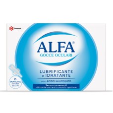 ALFA LUBRIFICANTE MONODOSE 15 FIALE 0,5 ML