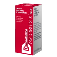 DERMOVITAMINA MICOBLOCK 3 IN 1 SMALTO IDRATANTE E TRASPIRANTE ROSSO 5 ML