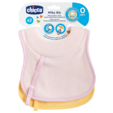 CHICCO BAVAGLINE 0M+ 2PZ ROSA