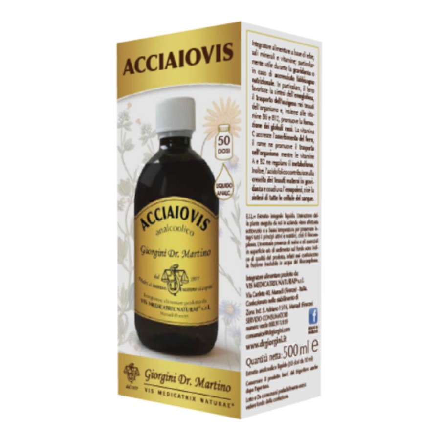 ACCIAIOVIS LIQUIDO ANALCOOLICO 500 ML