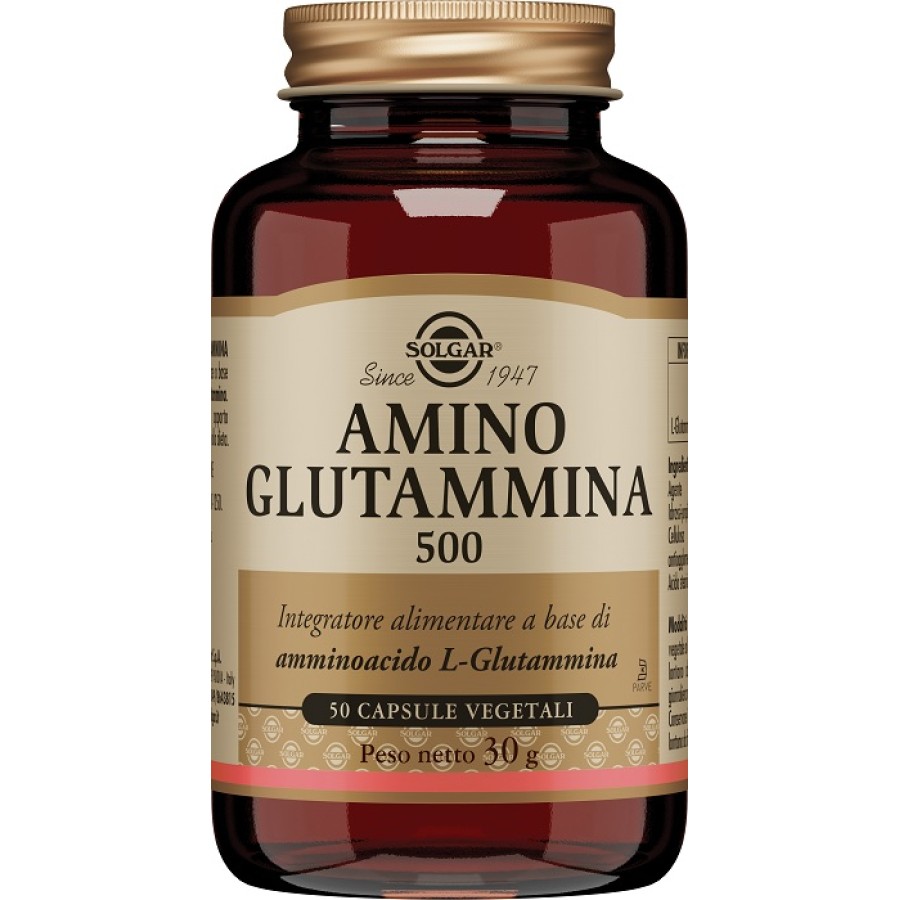 AMINO GLUTAMMINA 500 50 CAPSULE VEGETALI