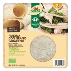 ALTRICEREALI PIADINA CON GRANO SARACENO 200 G