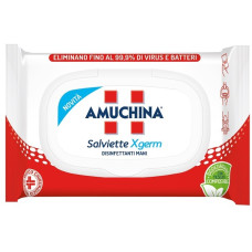 AMUCHINA XGERM SALVIETTINE MANI 20 PEZZI