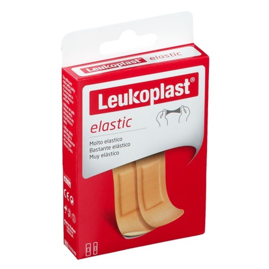 LEUKOPLAST ELASTIC 20 PEZZI ASSORTITI 2 MISURE