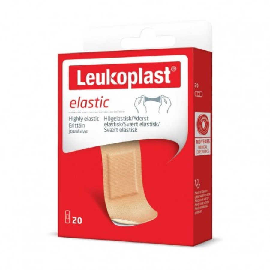 LEUKOPLAST ELASTIC 72X28 20 PEZZI