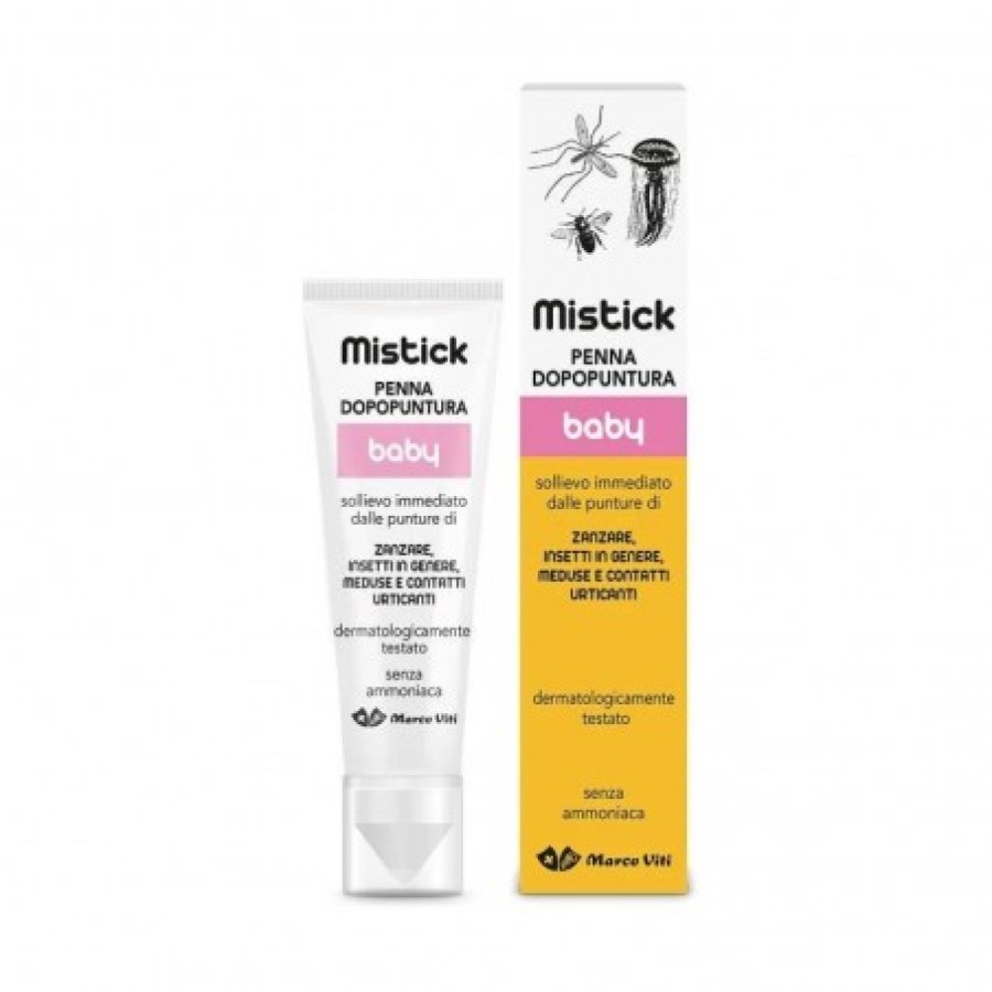 MISTICK BABY PENNA GEL DOPOPUNTURA ZANZARE IN TUBO CON ASTUCCIO