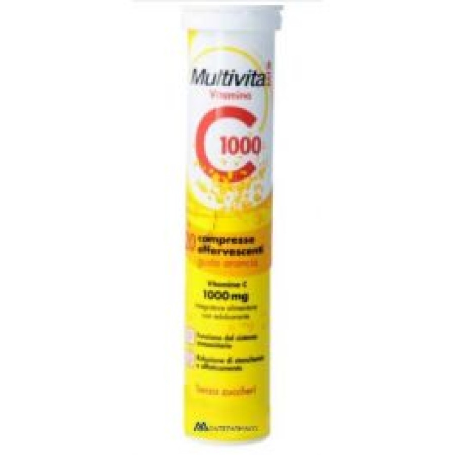 MULTIVITAMIX VIT C 1000 20 COMPRESSE EFFERVESCENTI